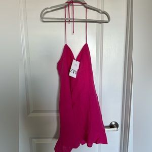 NWT Zara pink dress